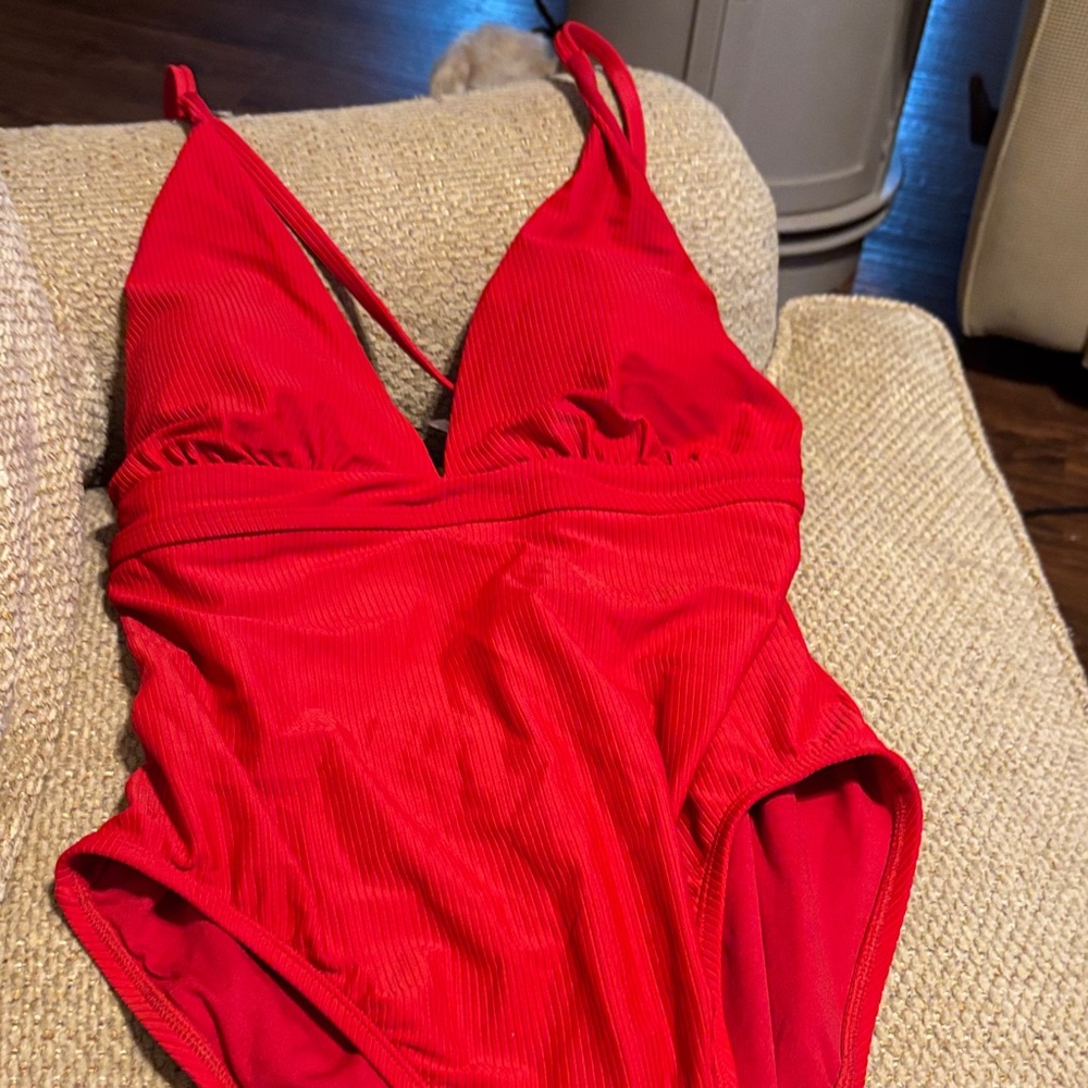 NWT, 16-18 Ref One-Piece Swimsuit, Time and Tru